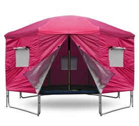 Aga Namiot na trampoline 366 cm (12 ft) Różowy